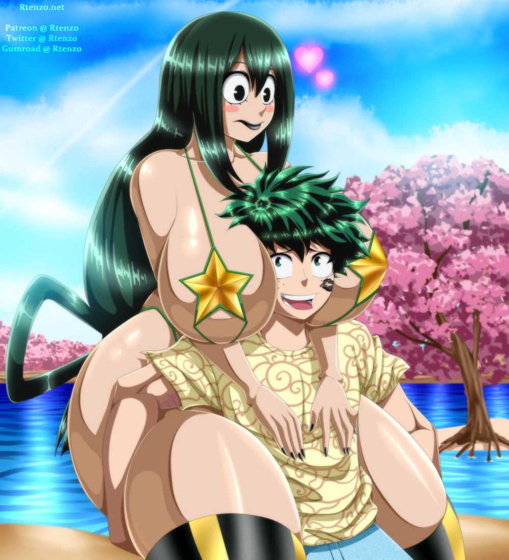 Tsuyu, Midoriya II - Rtenzo (2)