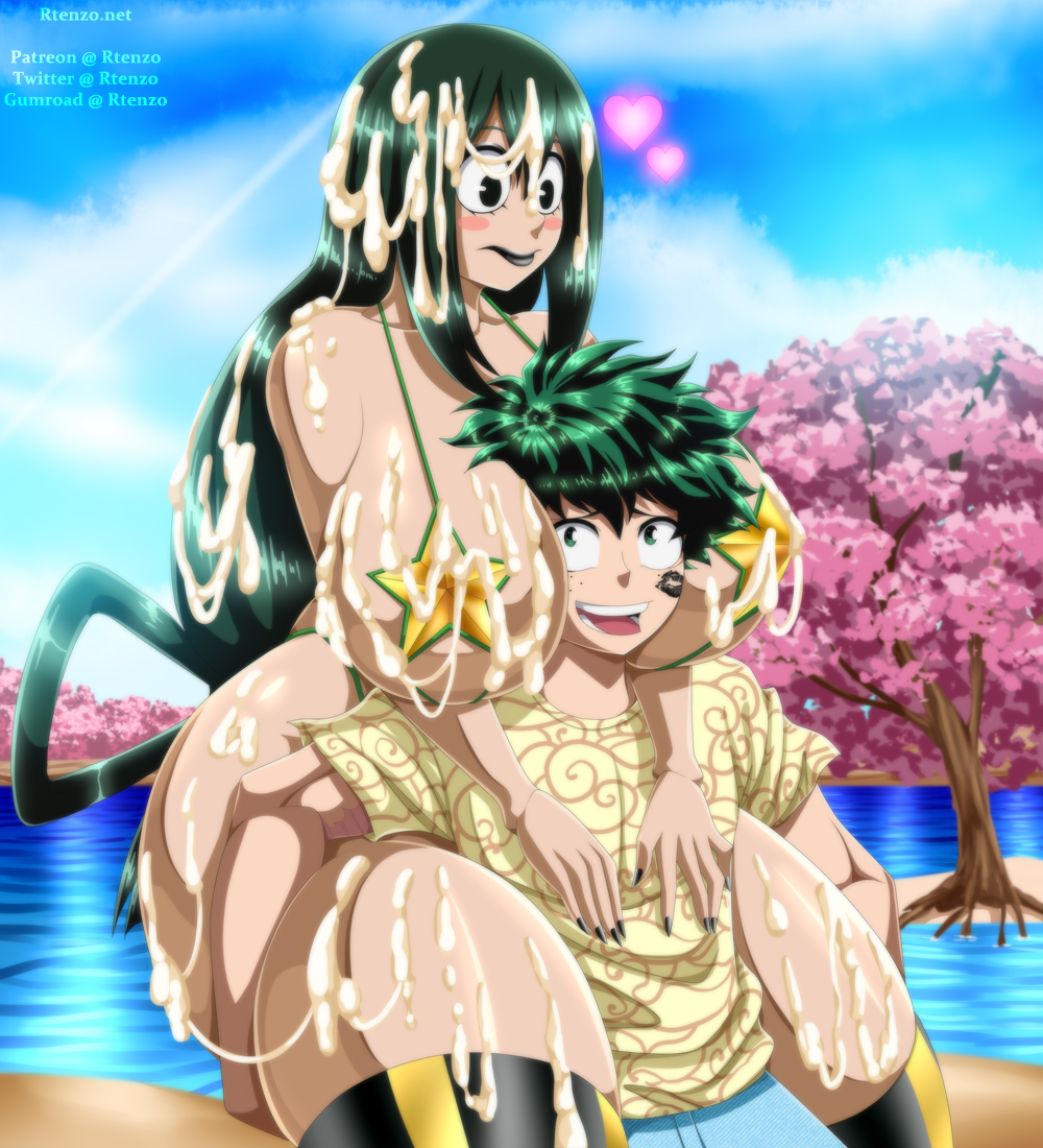 Tsuyu, Midoriya II - Rtenzo (3)